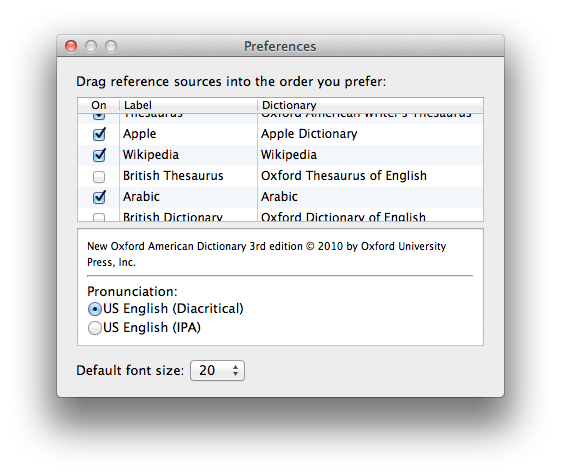 dictionary for mac free download